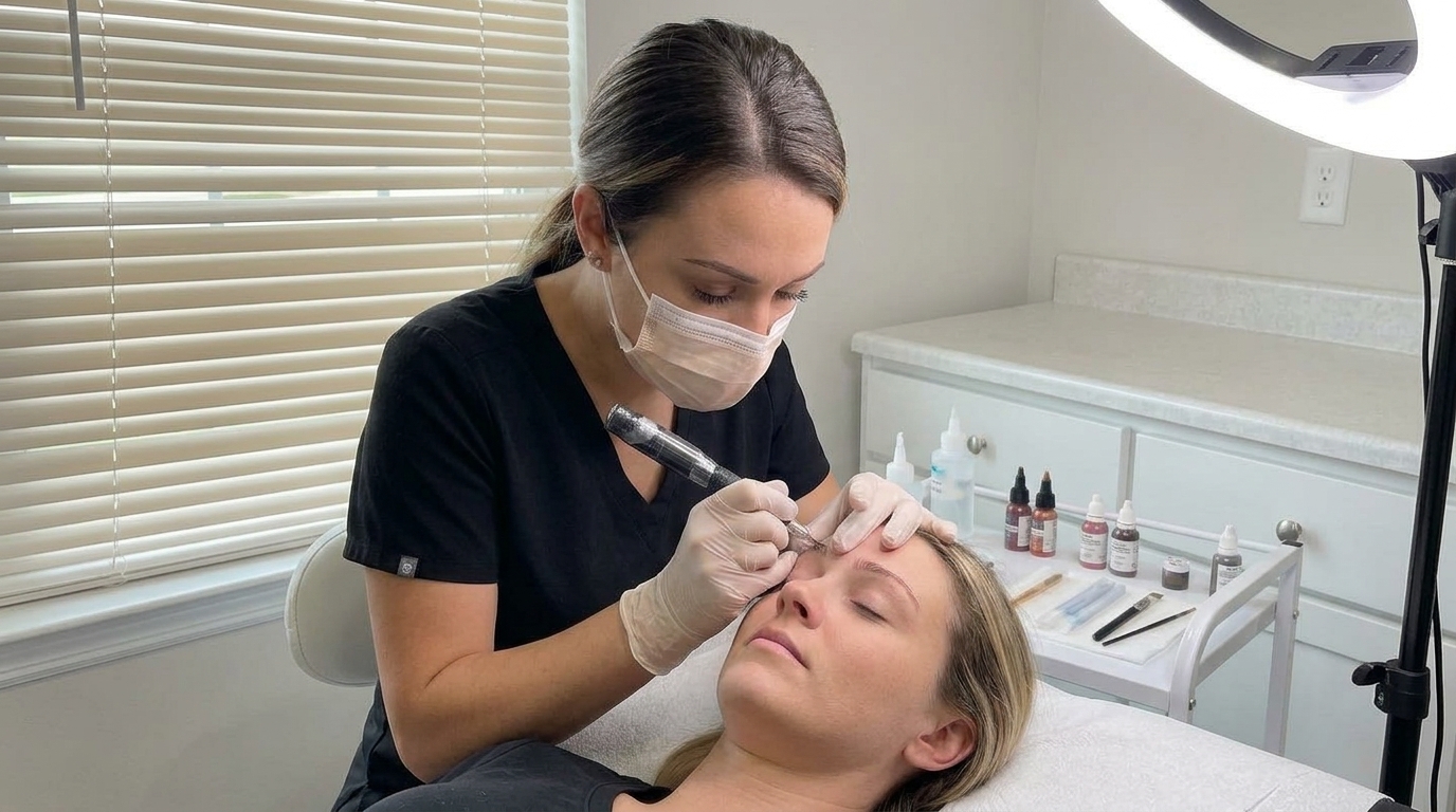Brow Permanent Makeup in Wentzville for Thin Brows