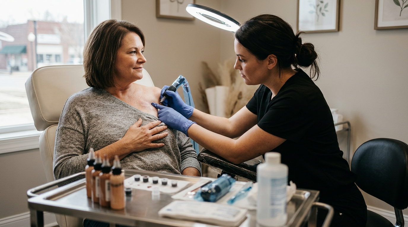 Restorative Tattooing in Wentzville for Confidence After Surgery