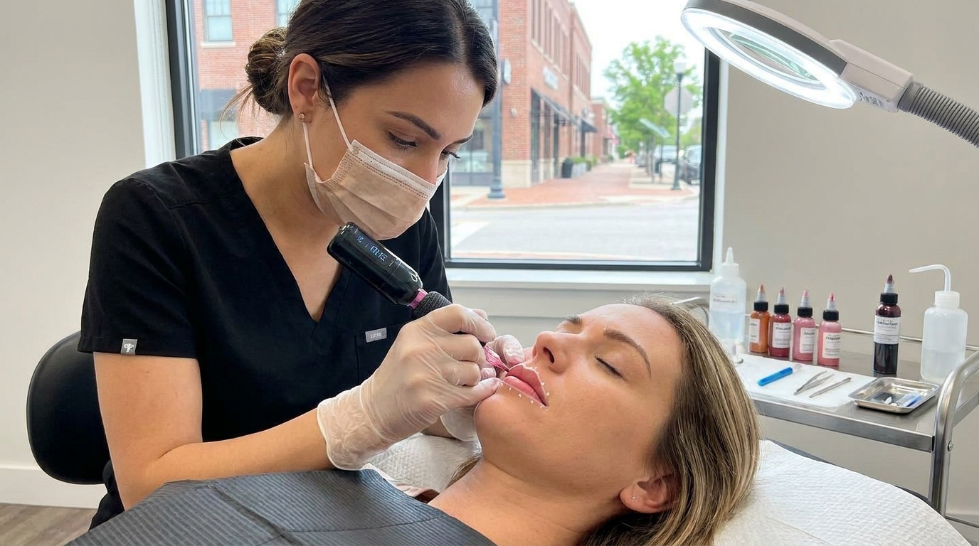 Defining Your Lip Shape With Lip Blushing in Wentzville