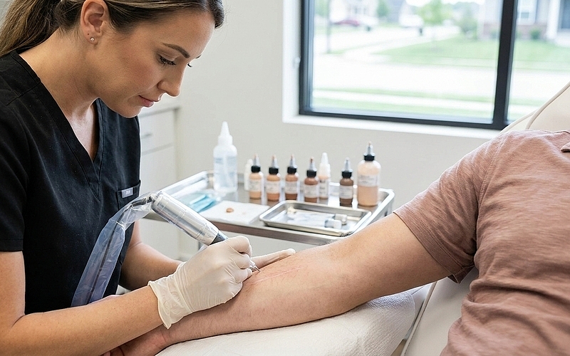 Making Scars Less Noticeable With Scar Camouflage in Wentzville